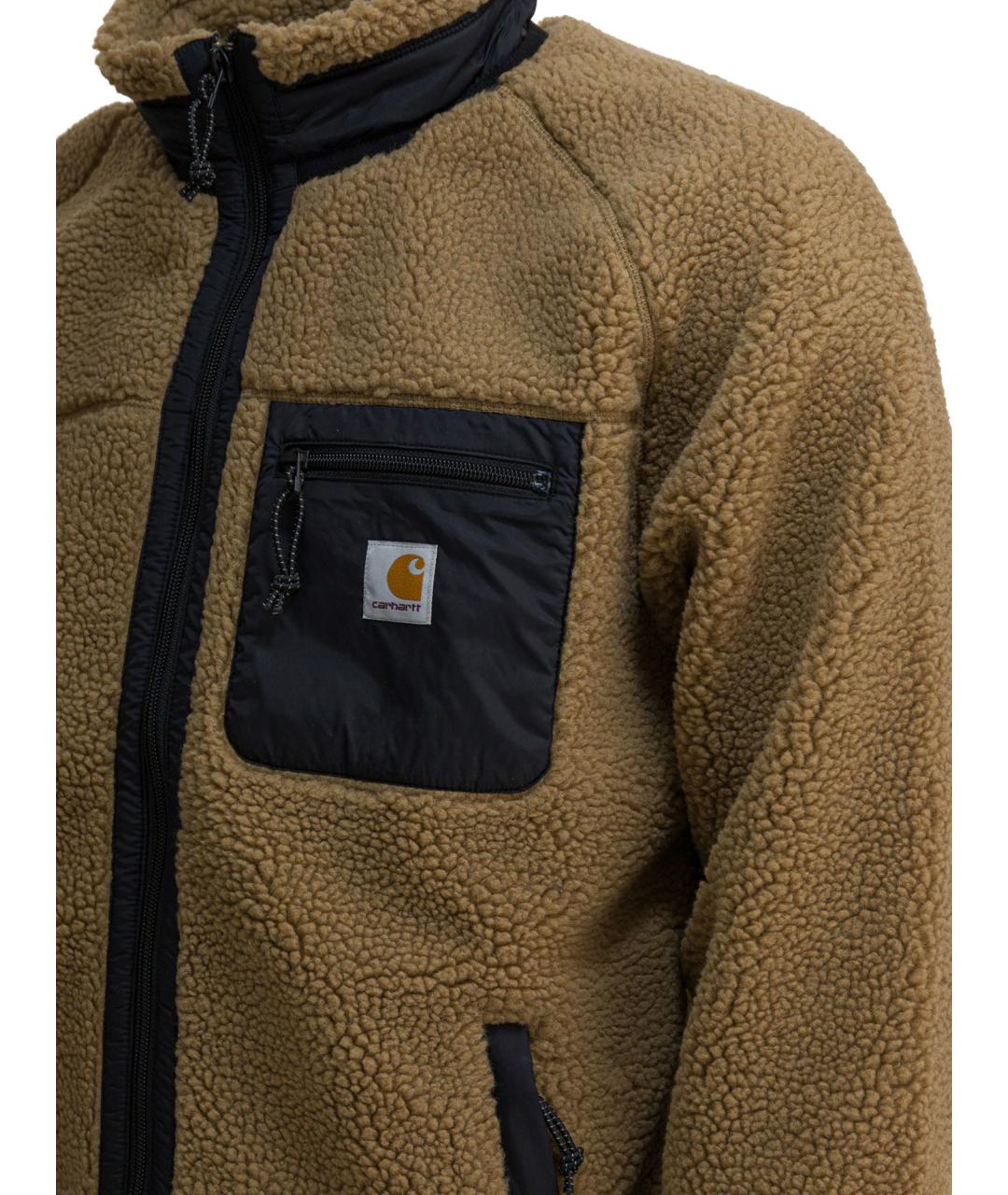 CARHARTT WIP Коричневая полиэстеровая куртка, фото 4