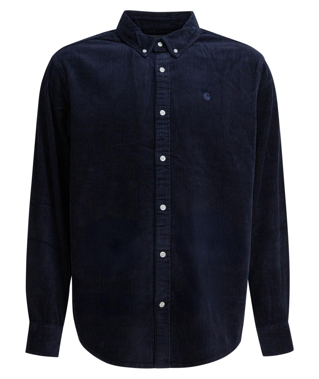 CARHARTT WIP Синяя хлопковая кэжуал рубашка, фото 1