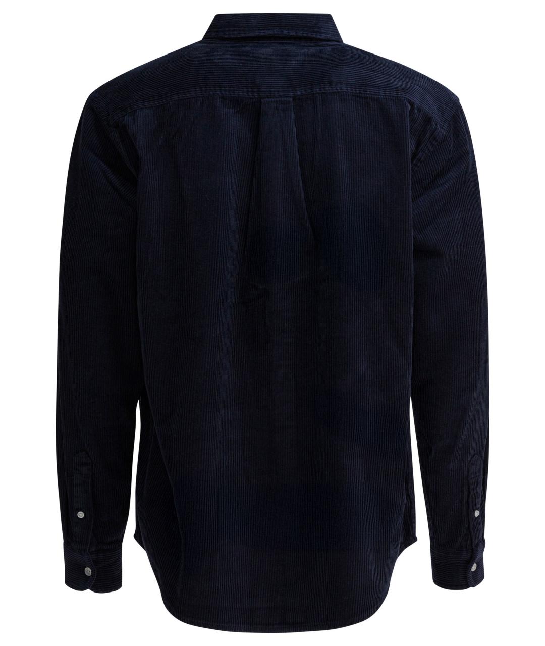 CARHARTT WIP Синяя хлопковая кэжуал рубашка, фото 2