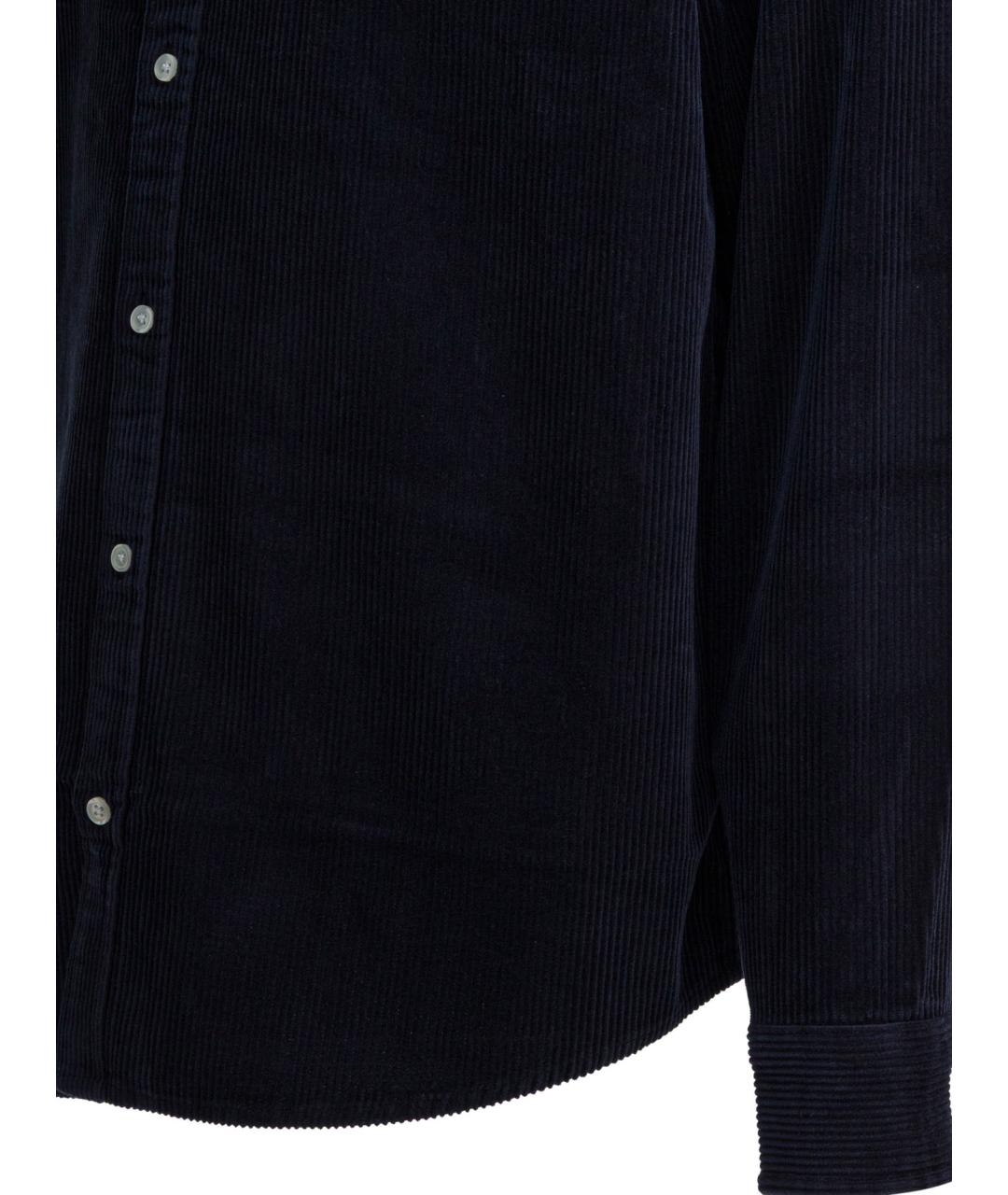 CARHARTT WIP Синяя хлопковая кэжуал рубашка, фото 4