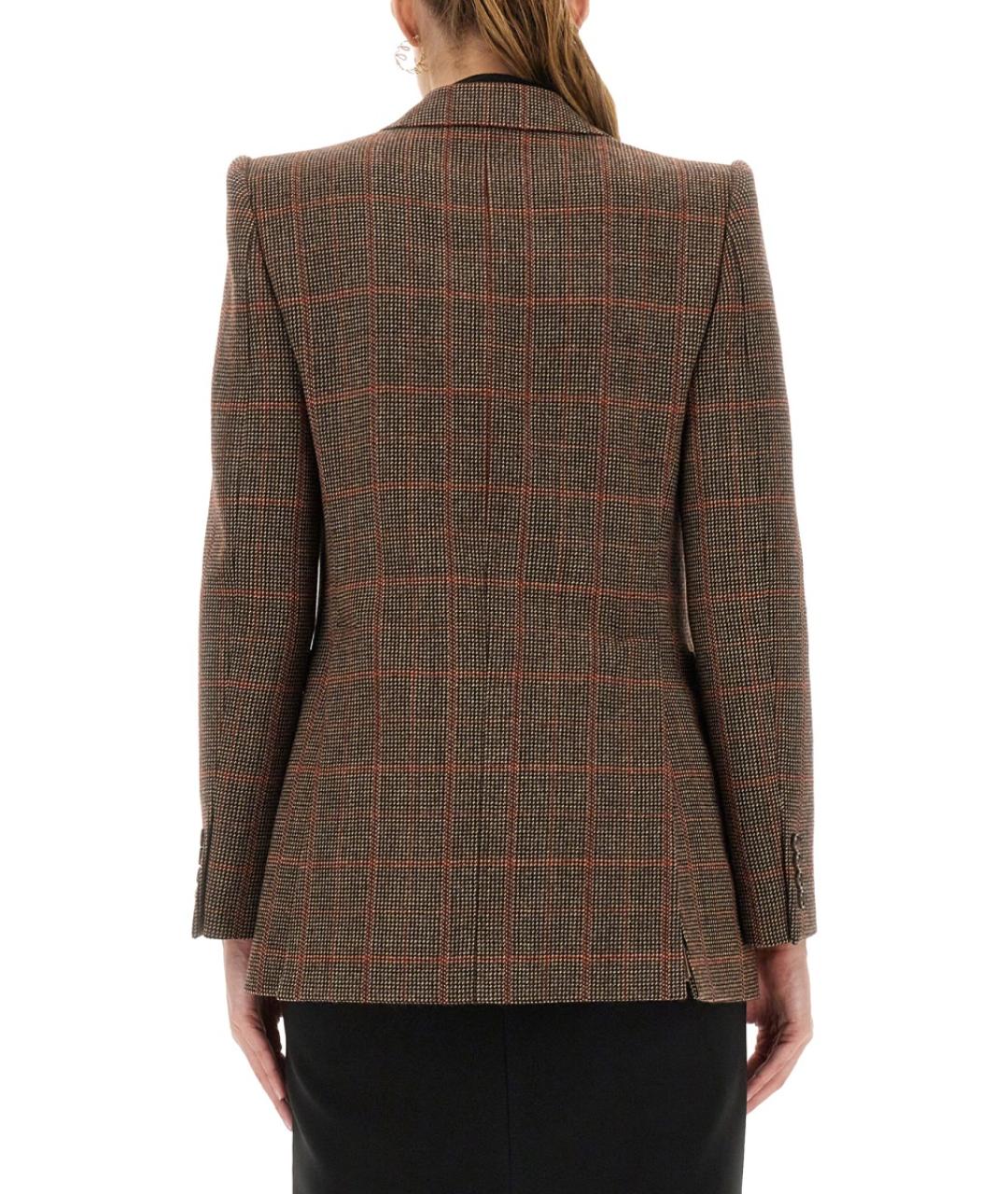 CHLOE Коричневая шерстяная куртка, фото 4