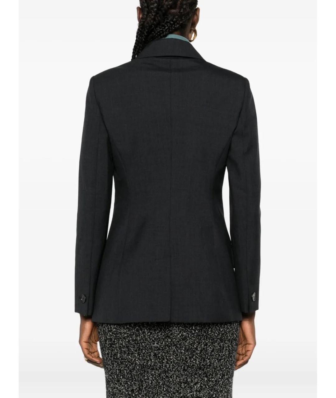 GUCCI Антрацитовая шерстяная куртка, фото 4