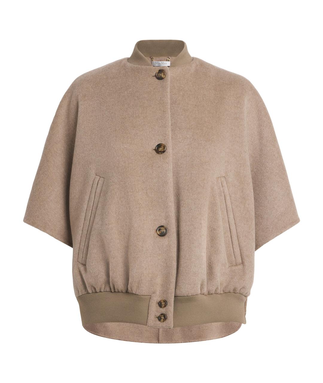 MAX MARA Бежевый кашемировый жилет, фото 1