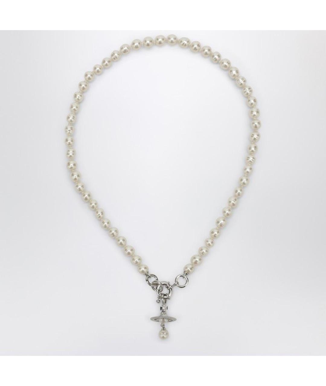 VIVIENNE WESTWOOD Серебряная металлическая подвеска, фото 3