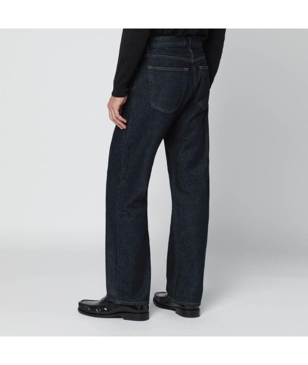 AGOLDE Темно-синие хлопковые прямые джинсы, фото 2
