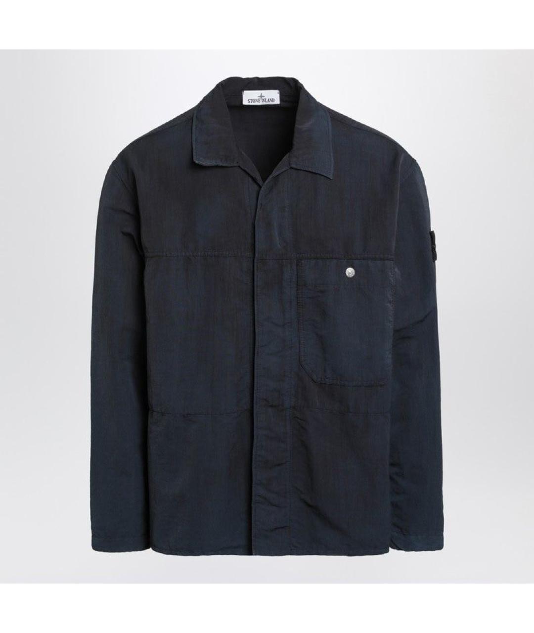 STONE ISLAND Черная куртка, фото 3