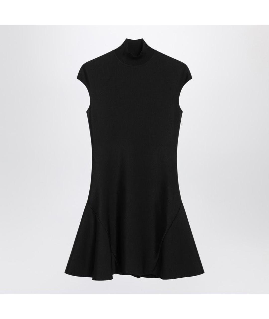 GIVENCHY Черное вискозное повседневное платье, фото 3