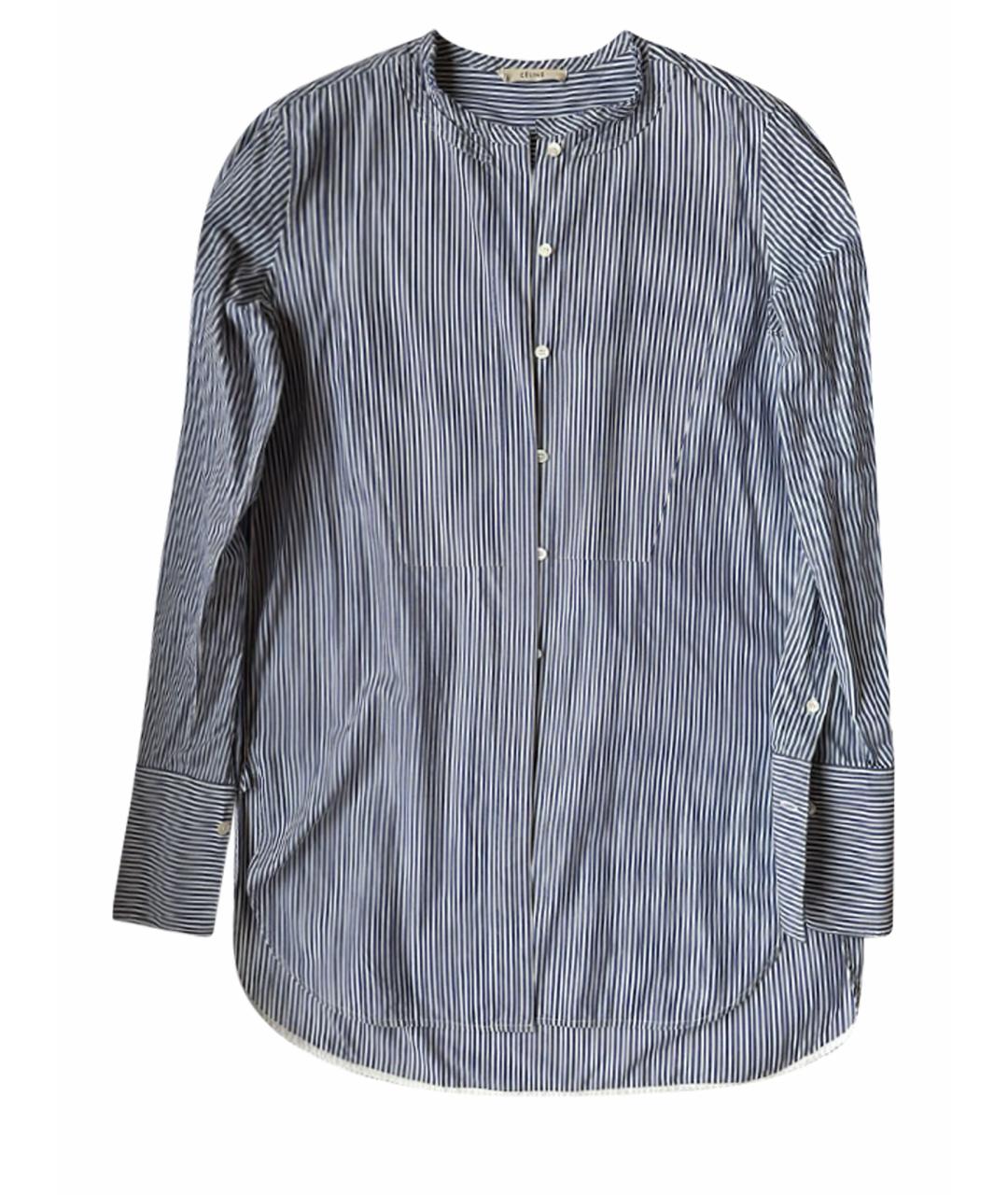 CELINE Синяя хлопковая рубашка, фото 1