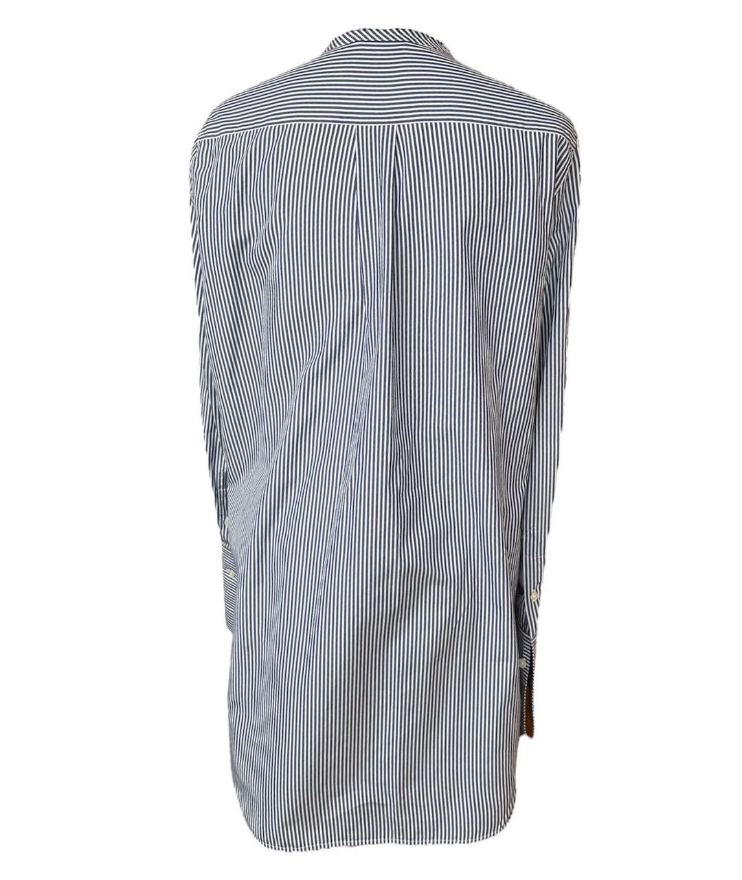 CELINE Синяя хлопковая рубашка, фото 4