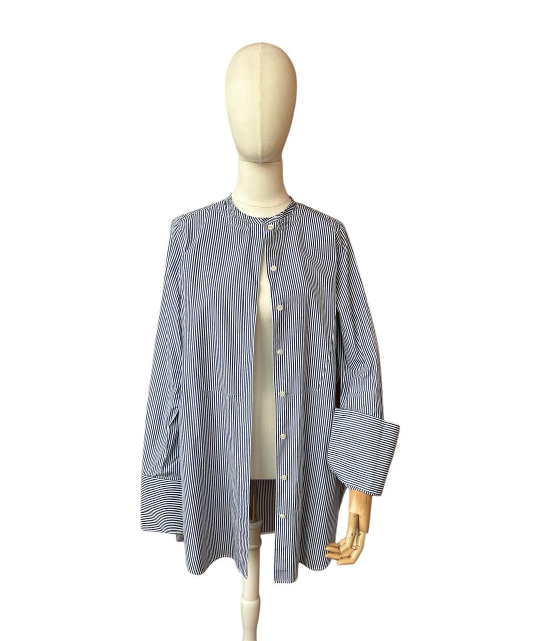 CELINE Синяя хлопковая рубашка, фото 7