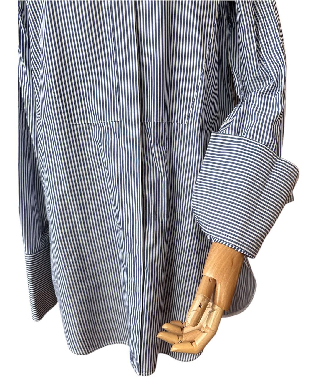 CELINE Синяя хлопковая рубашка, фото 6