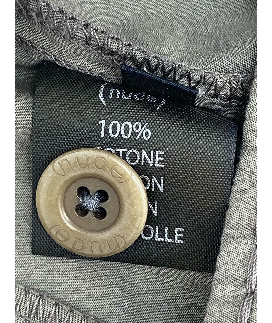 NUDE Хлопковые брюки широкие, фото 4