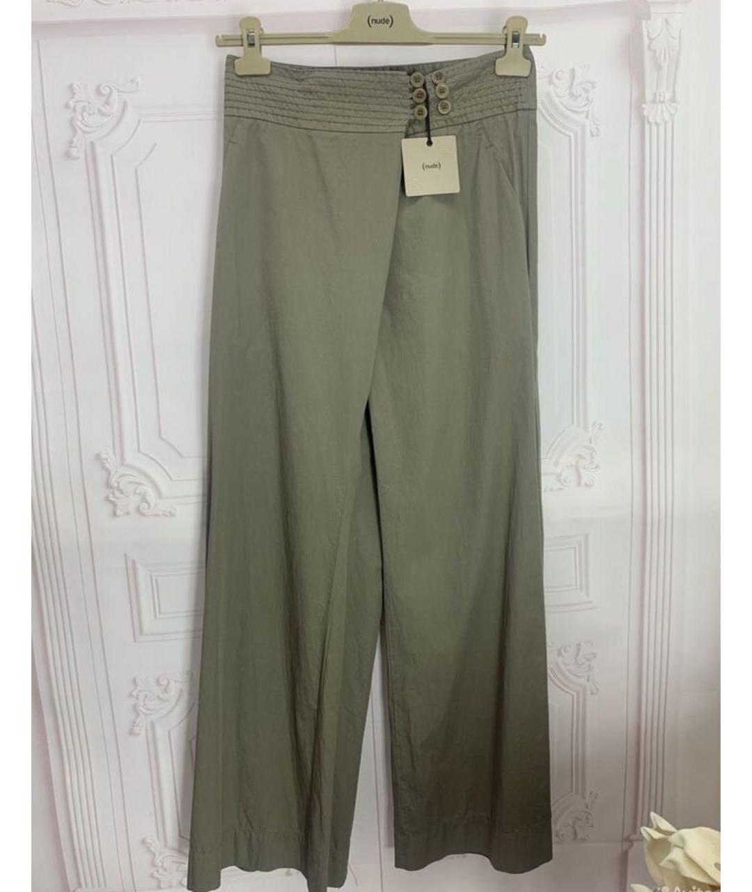 NUDE Хлопковые брюки широкие, фото 8
