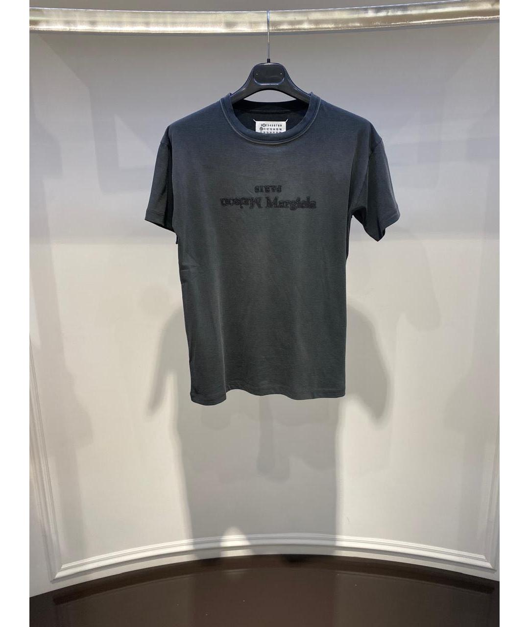 MAISON MARGIELA Черная футболка, фото 2