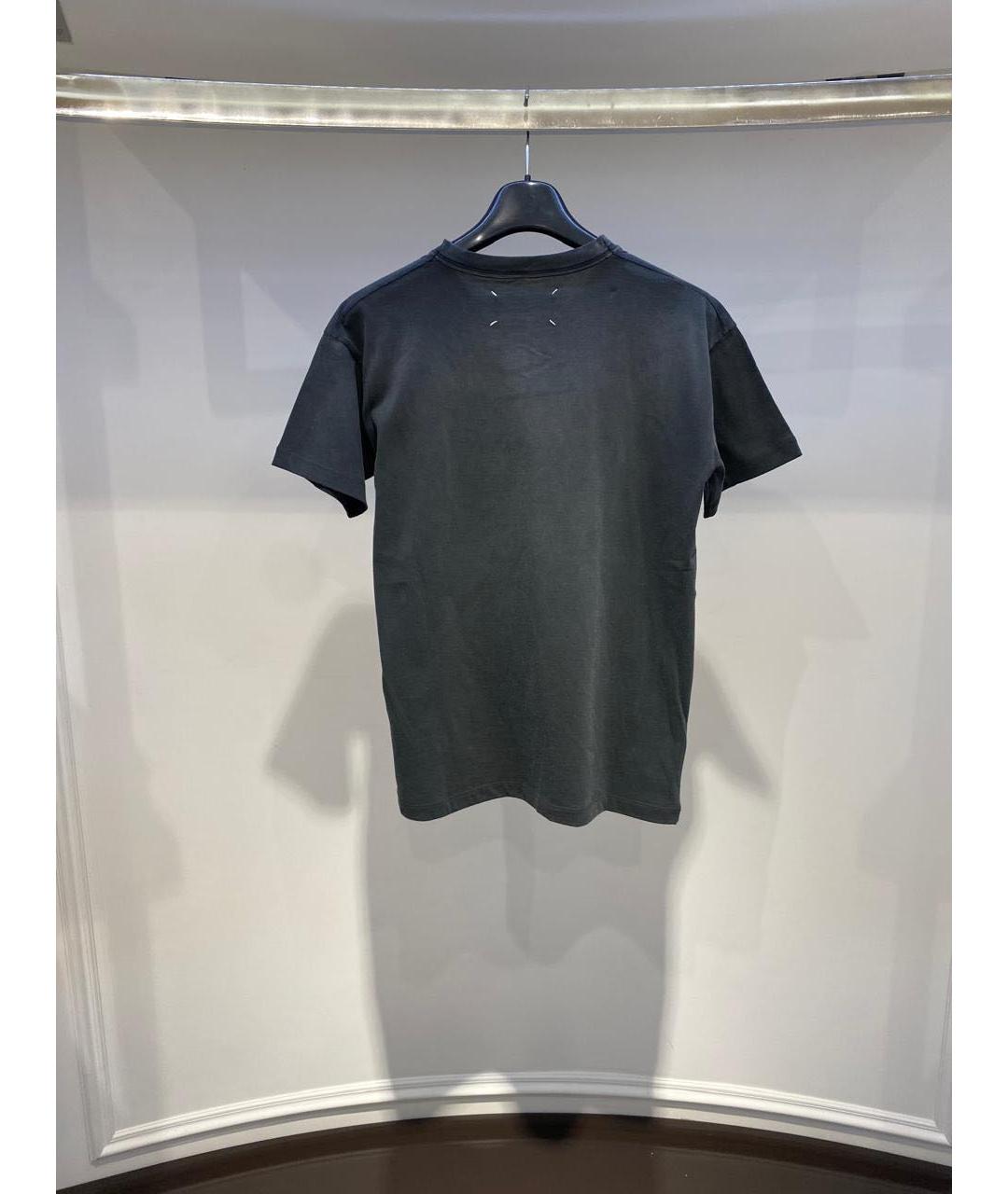 MAISON MARGIELA Черная футболка, фото 3