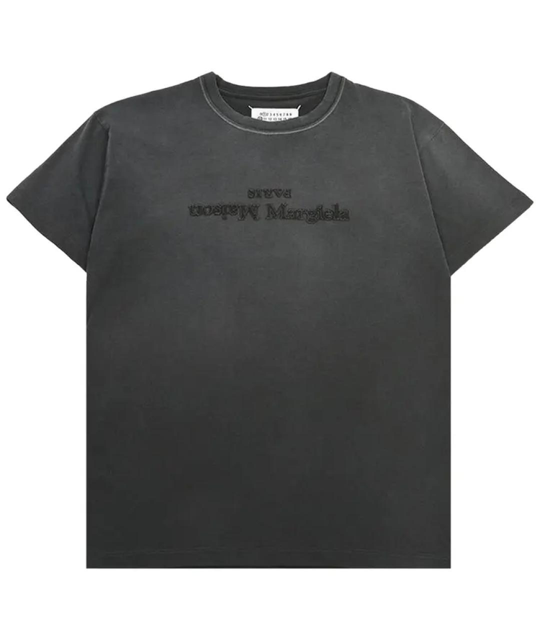 MAISON MARGIELA Черная футболка, фото 1