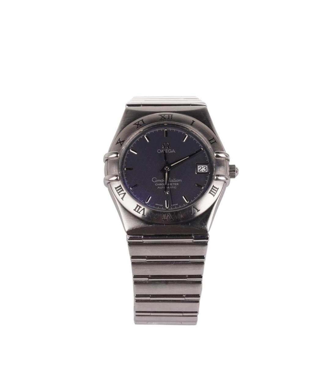 OMEGA Серебряные часы, фото 6