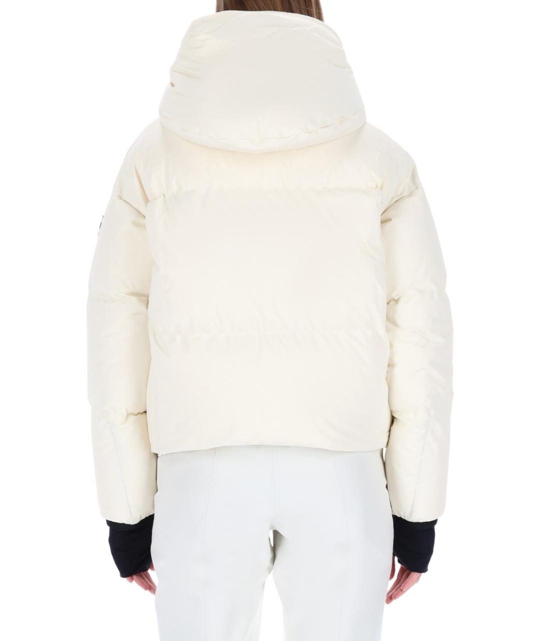 MONCLER GRENOBLE Белая полиамидовая куртка, фото 4