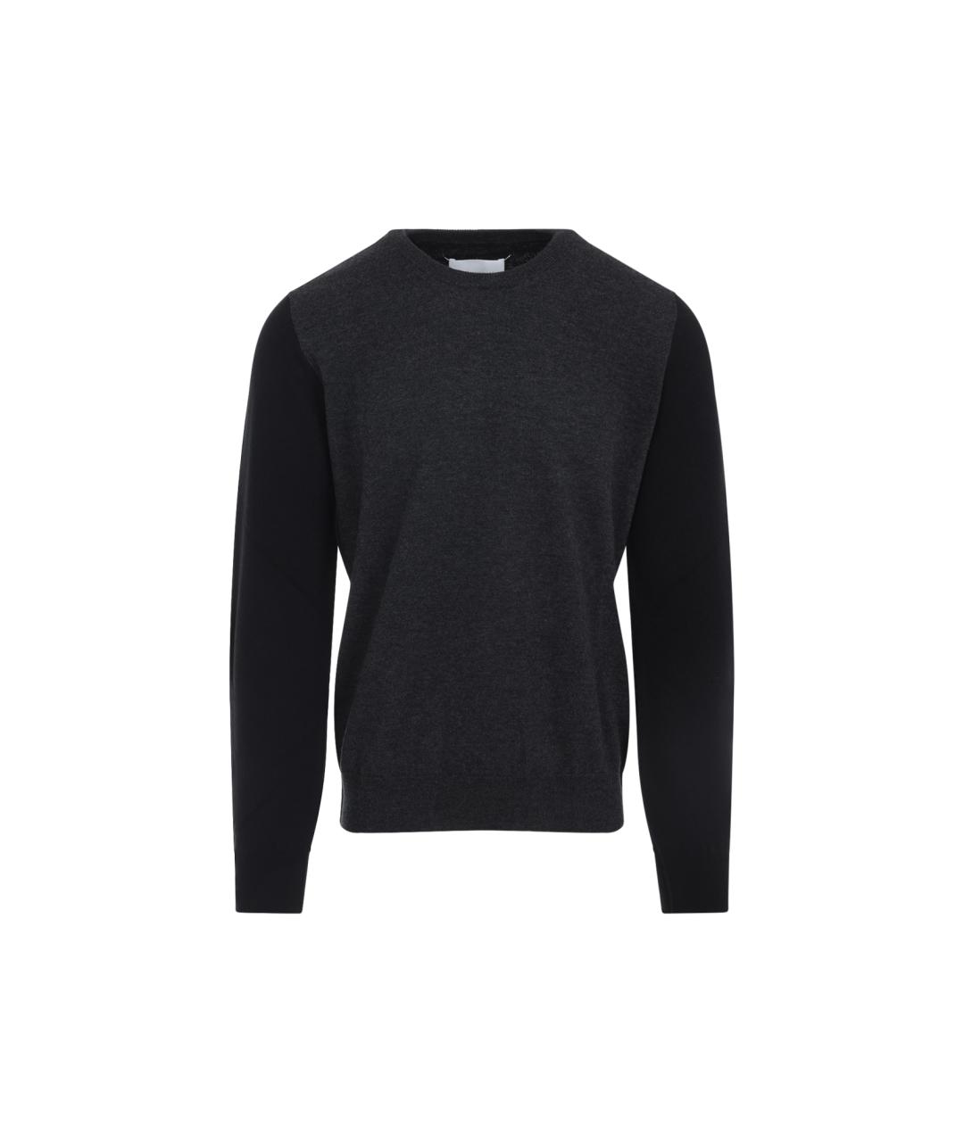 MAISON MARGIELA Серый шерстяной джемпер / свитер, фото 1