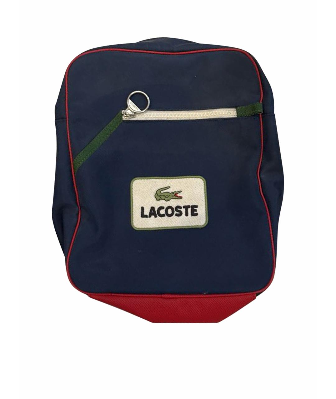 LACOSTE Темно-синяя сумка на плечо, фото 1