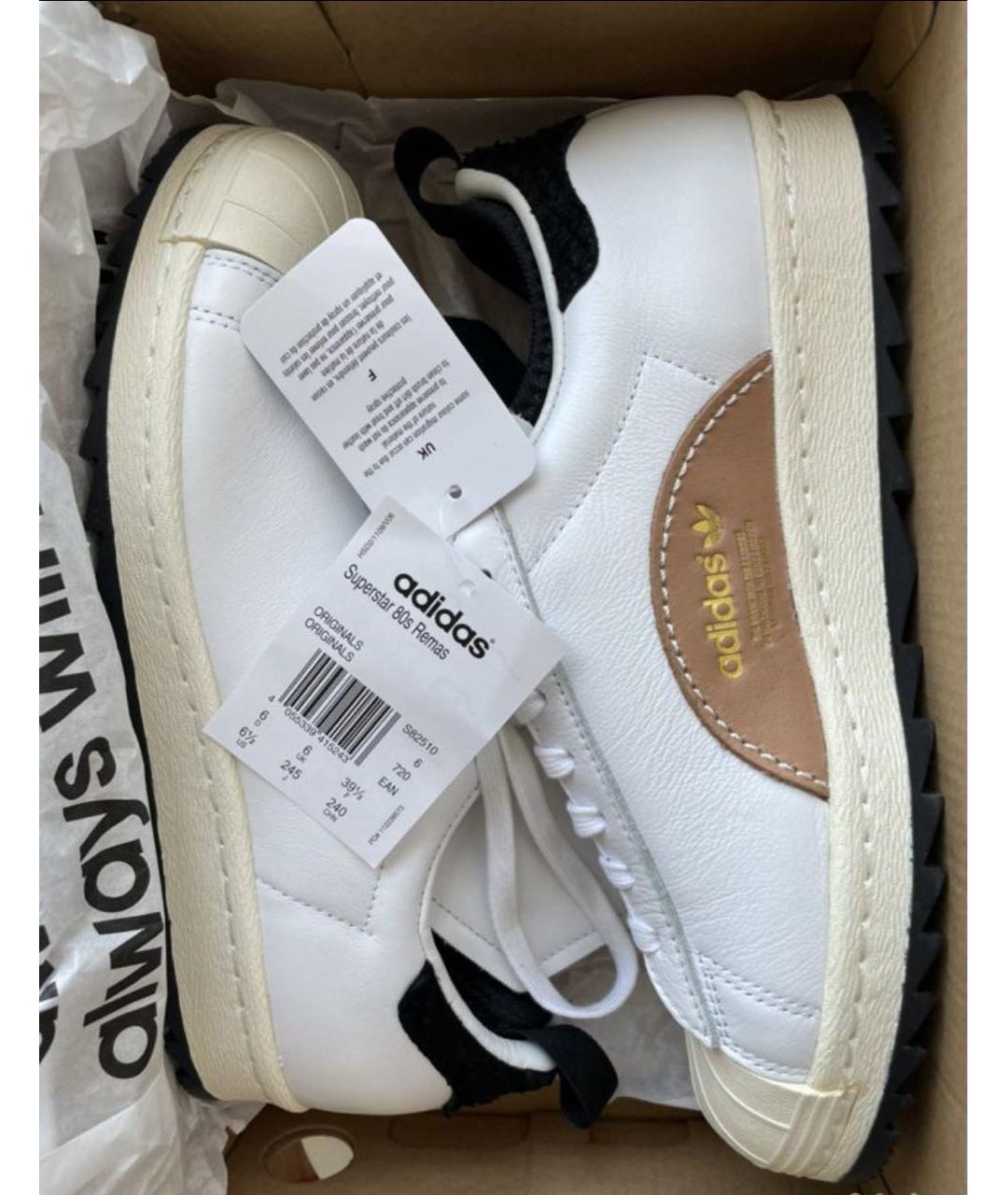 ADIDAS Белые кеды, фото 7