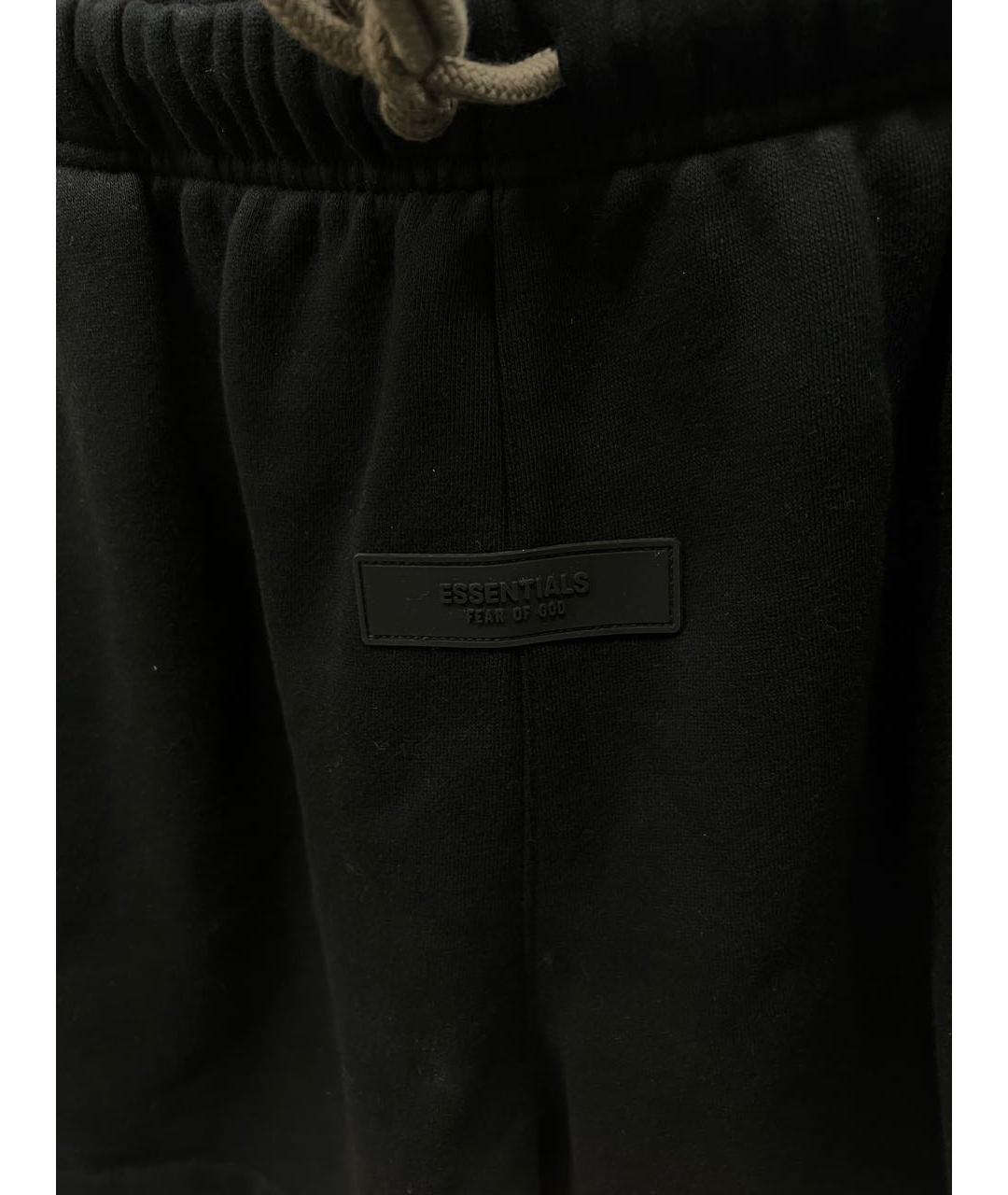 FEAR OF GOD ESSENTIALS Черные хлопковые шорты, фото 5