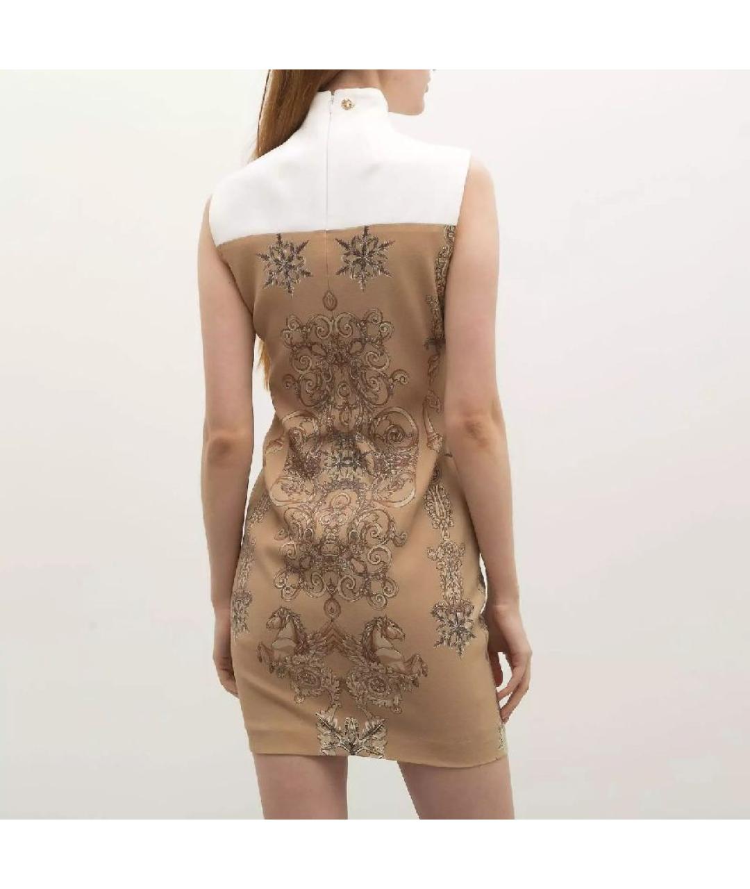 VERSACE COLLECTION Мульти вискозное вечернее платье, фото 5