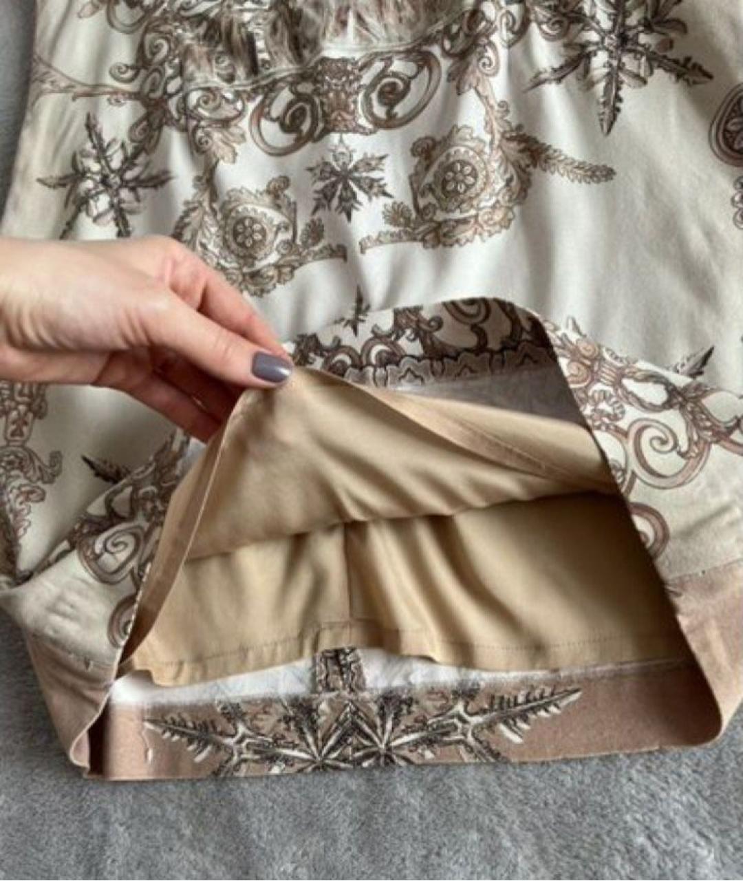 VERSACE COLLECTION Мульти вискозное вечернее платье, фото 7