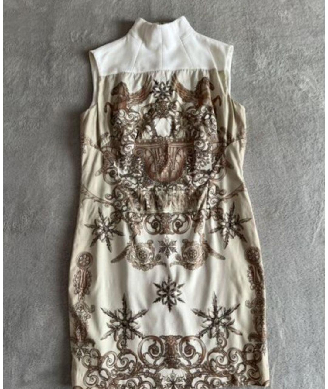 VERSACE COLLECTION Мульти вискозное вечернее платье, фото 10