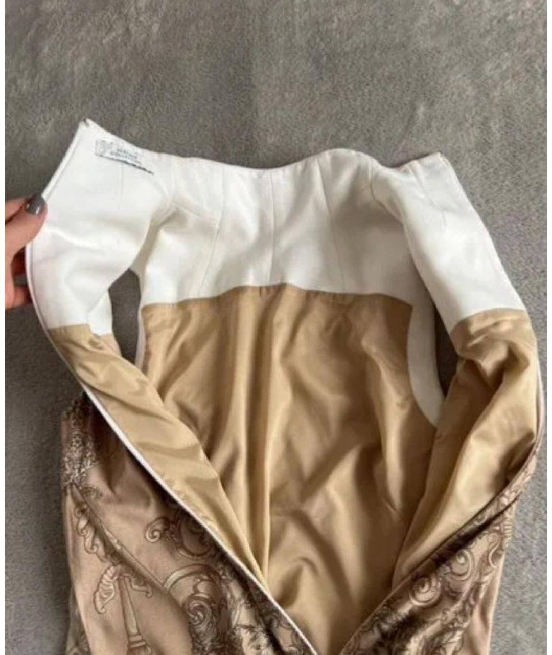 VERSACE COLLECTION Мульти вискозное вечернее платье, фото 6