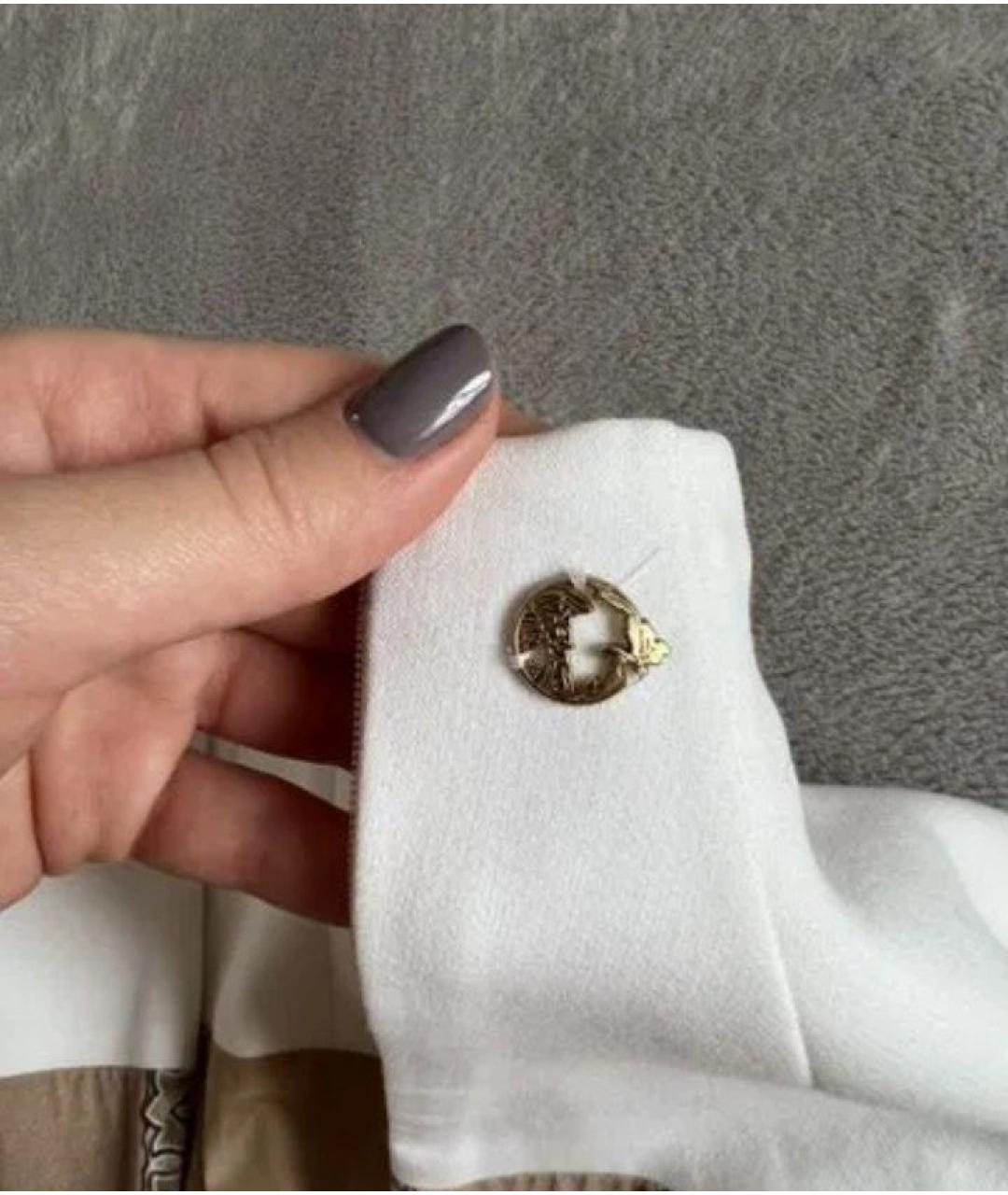 VERSACE COLLECTION Мульти вискозное вечернее платье, фото 8