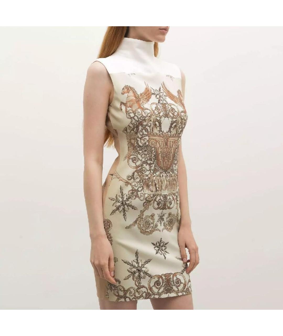 VERSACE COLLECTION Мульти вискозное вечернее платье, фото 3