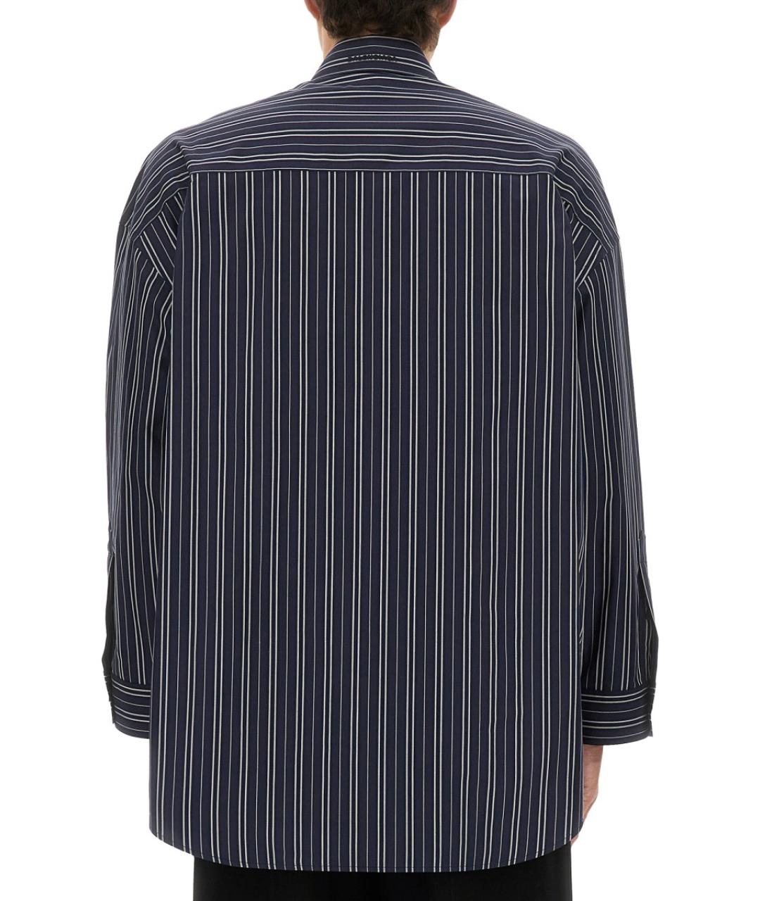 BALENCIAGA Синяя хлопковая рубашка, фото 5