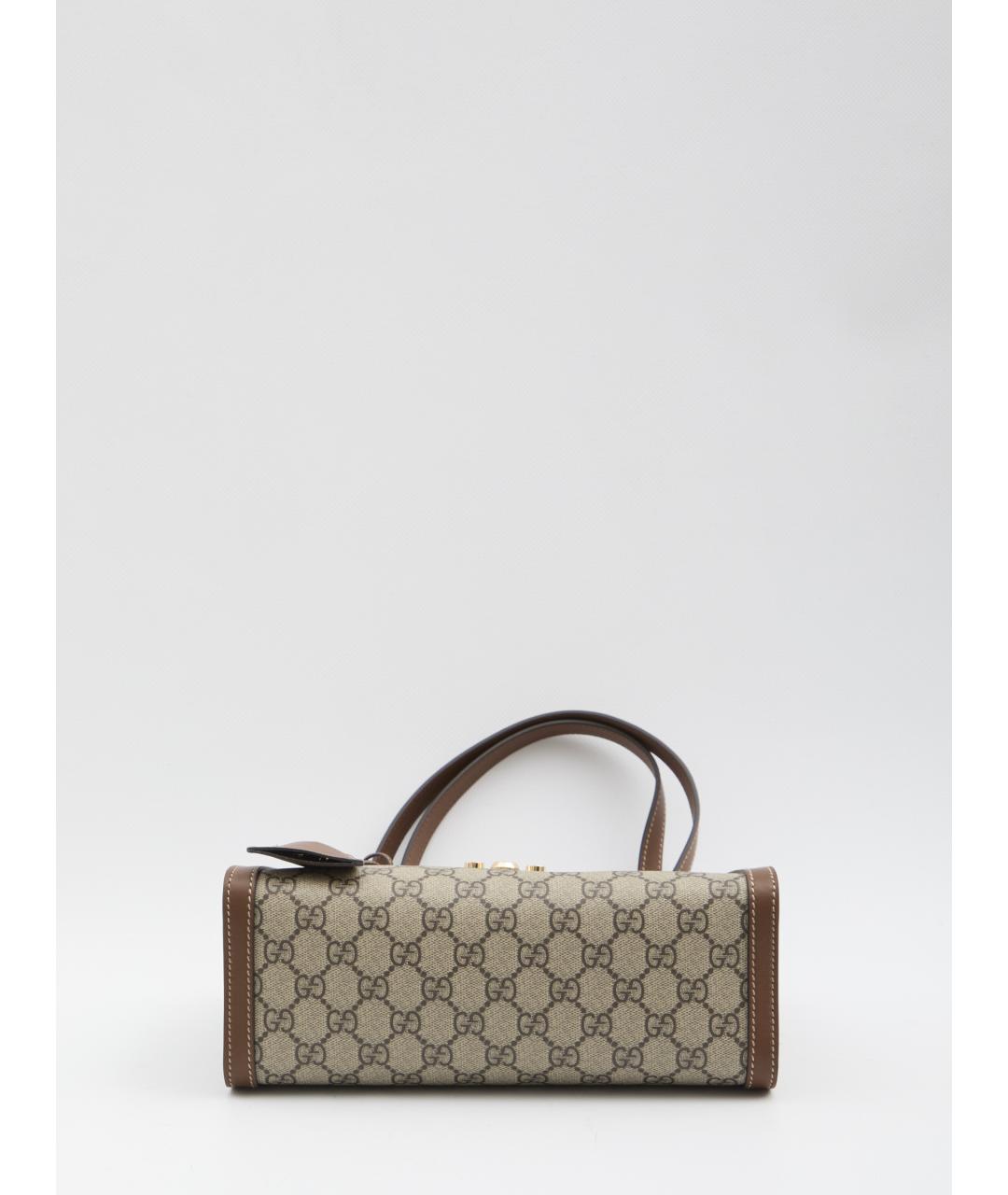 GUCCI Бежевая сумка тоут, фото 3