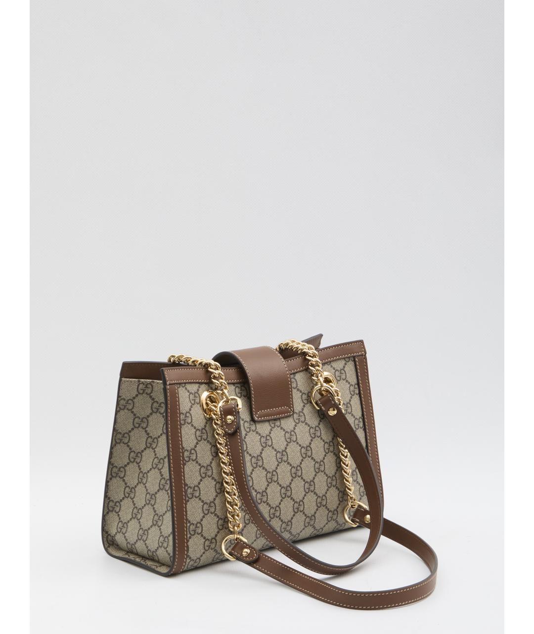 GUCCI Бежевая сумка тоут, фото 2