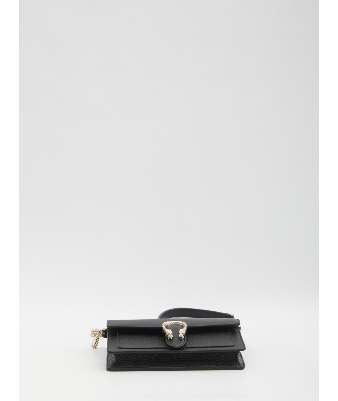 GUCCI Черный кожаный кошелек, фото 3