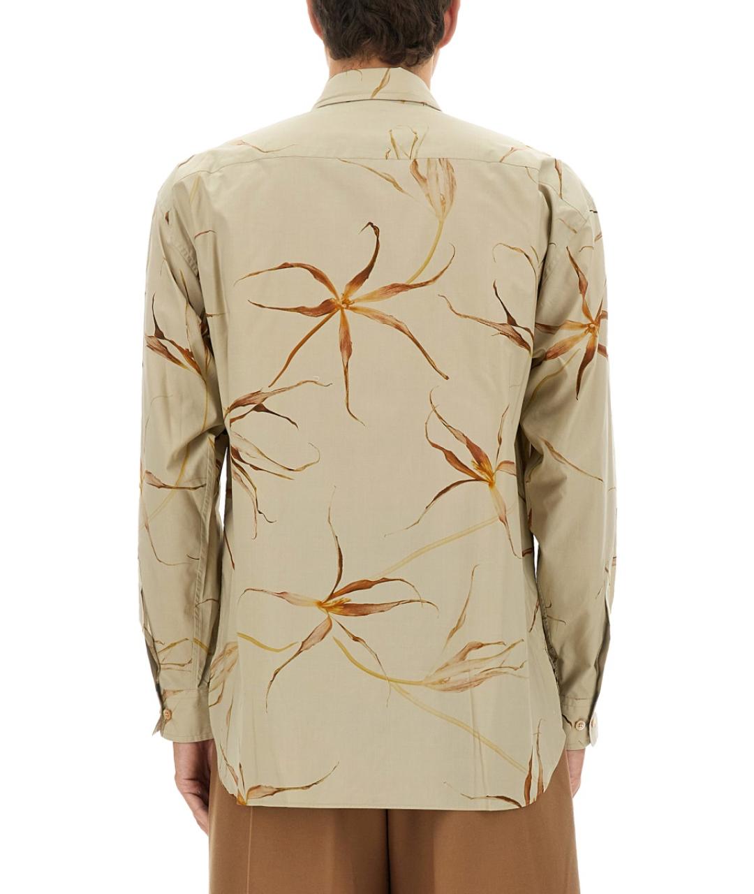 DRIES VAN NOTEN Мульти хлопковая кэжуал рубашка, фото 4