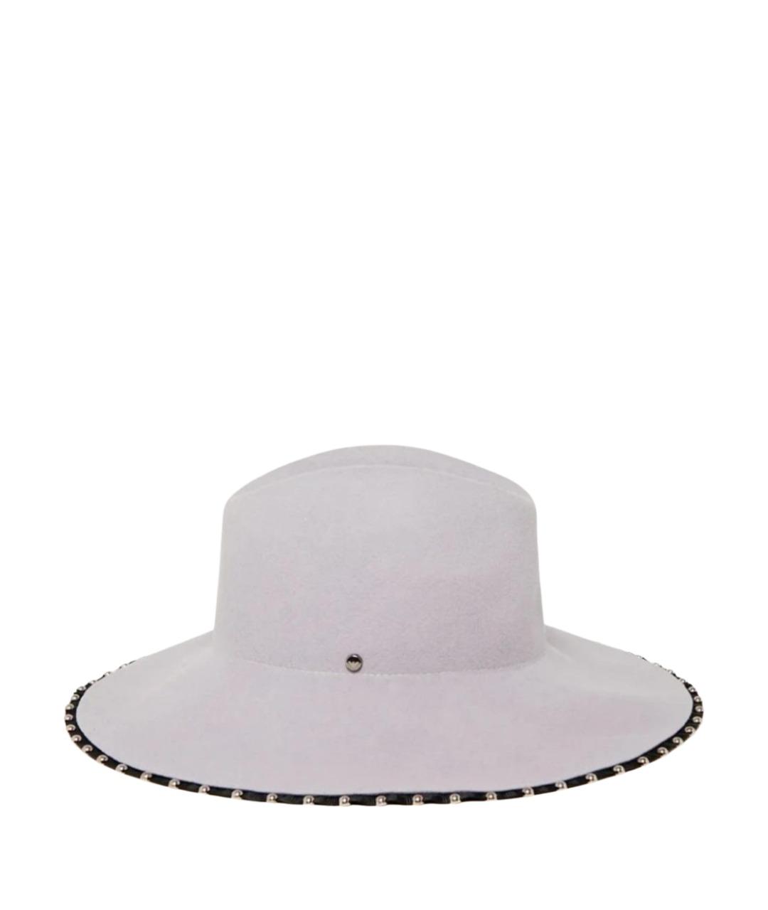 EMPORIO ARMANI Серая шерстяная шляпа, фото 1