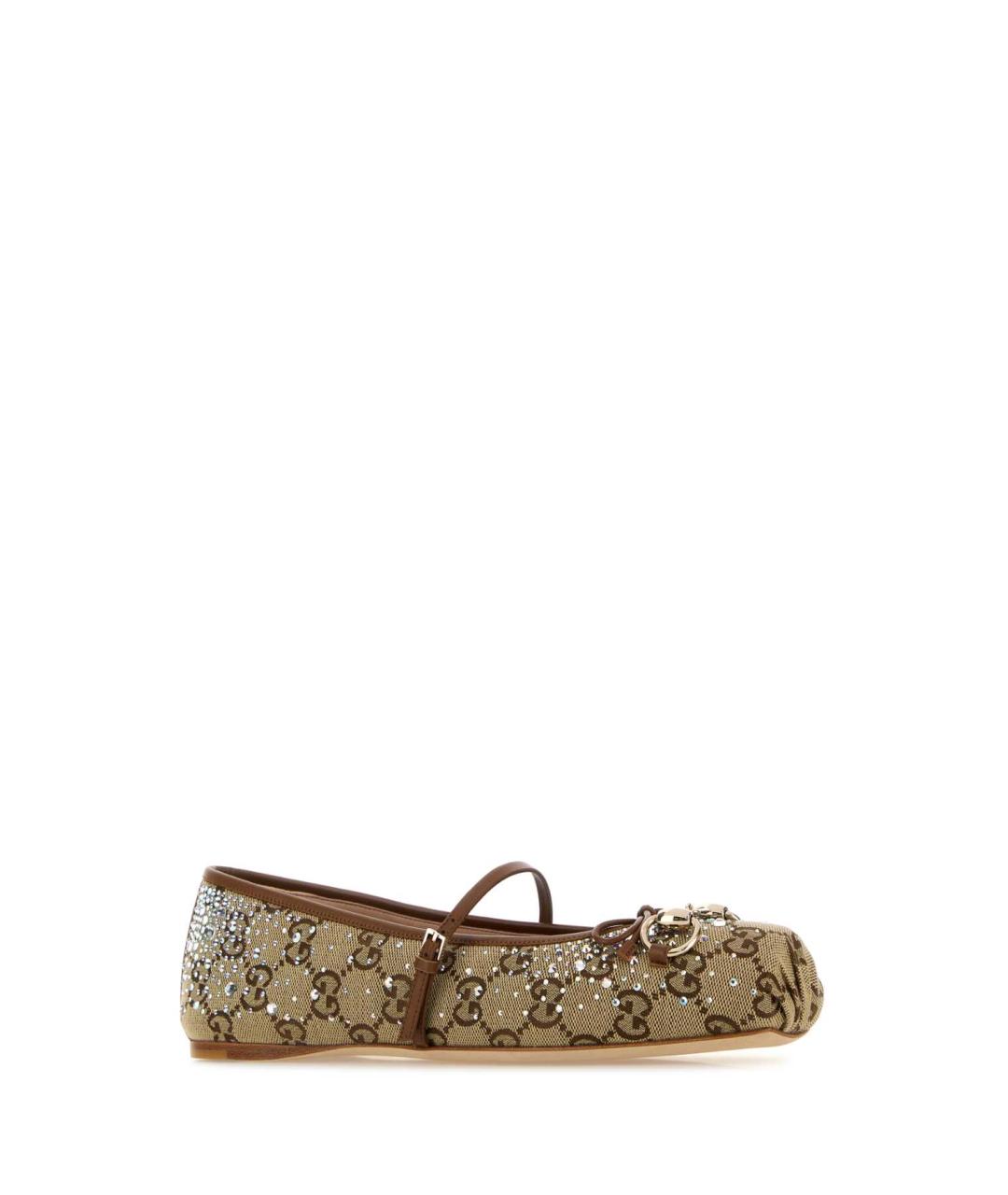 GUCCI Мульти кожаные балетки, фото 2