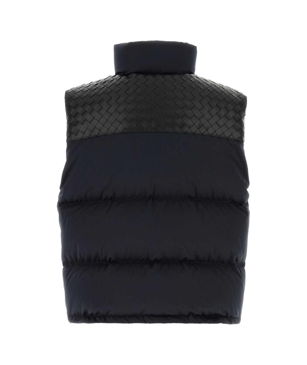 BOTTEGA VENETA Темно-синий хлопковый жилет, фото 2