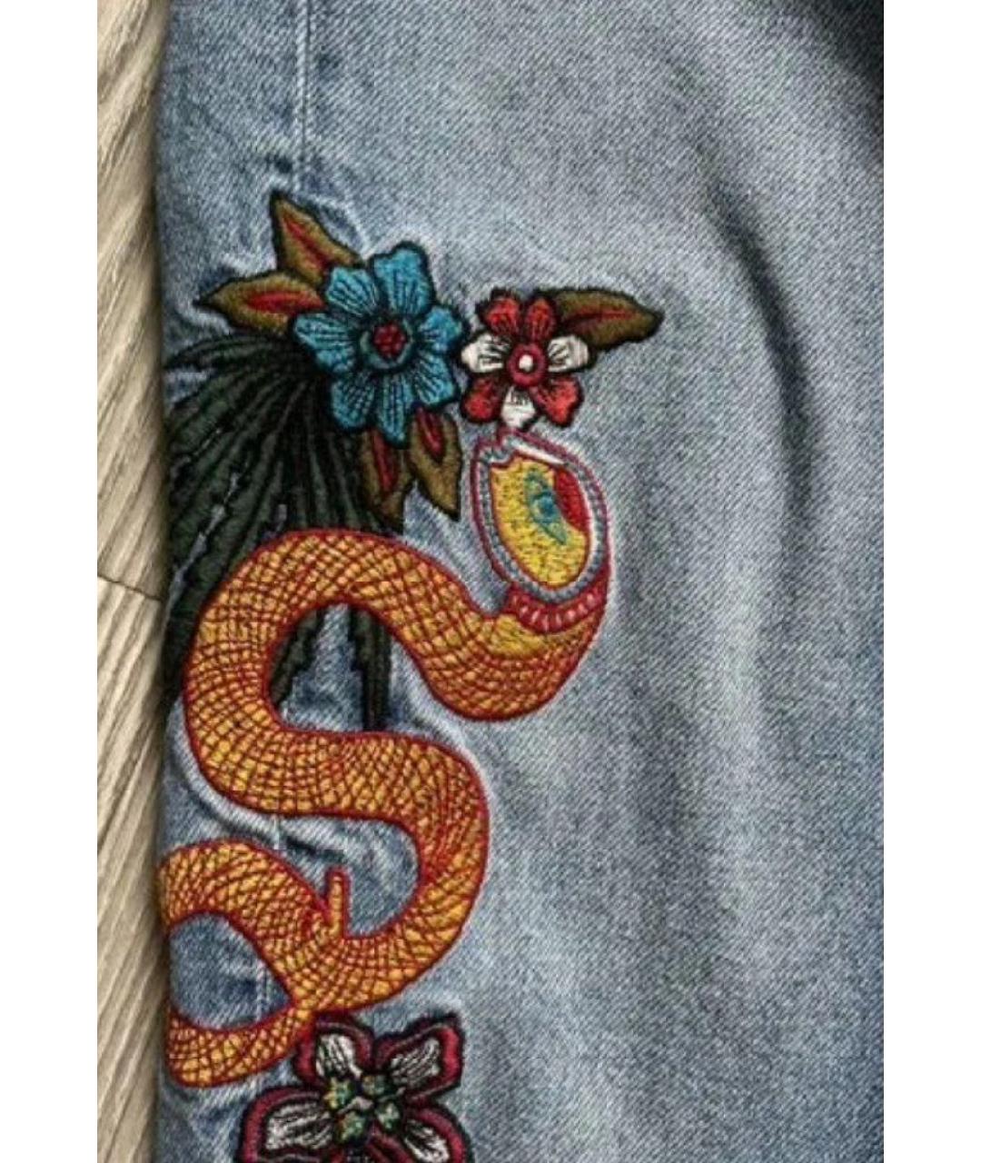 SANDRO Голубые хлопковые джинсы слим, фото 2