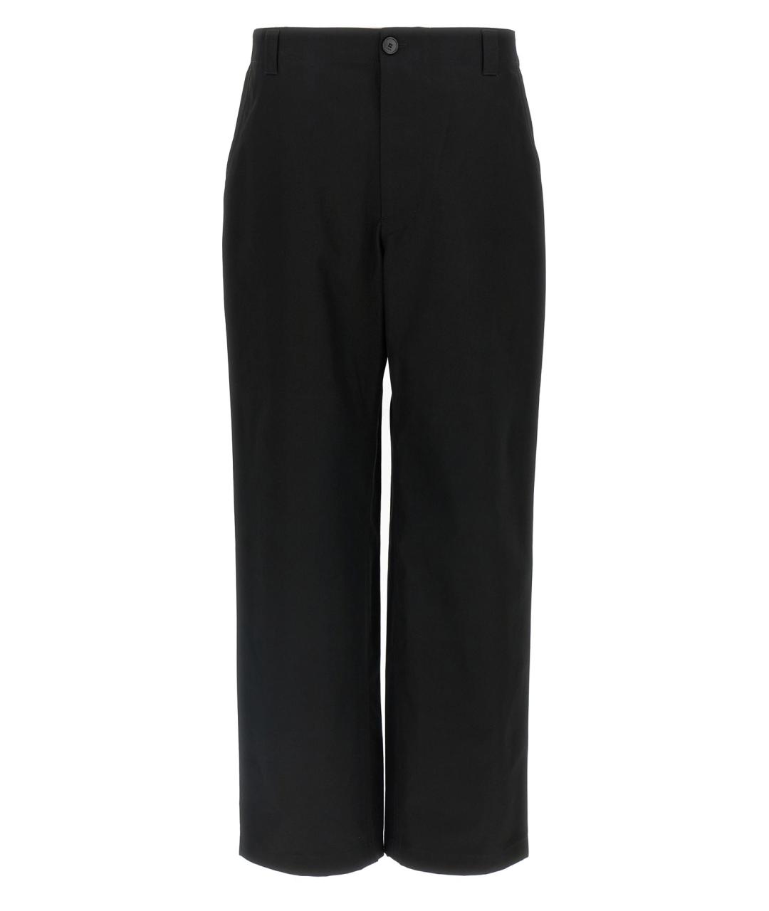 GUCCI Черные хлопковые повседневные брюки, фото 1