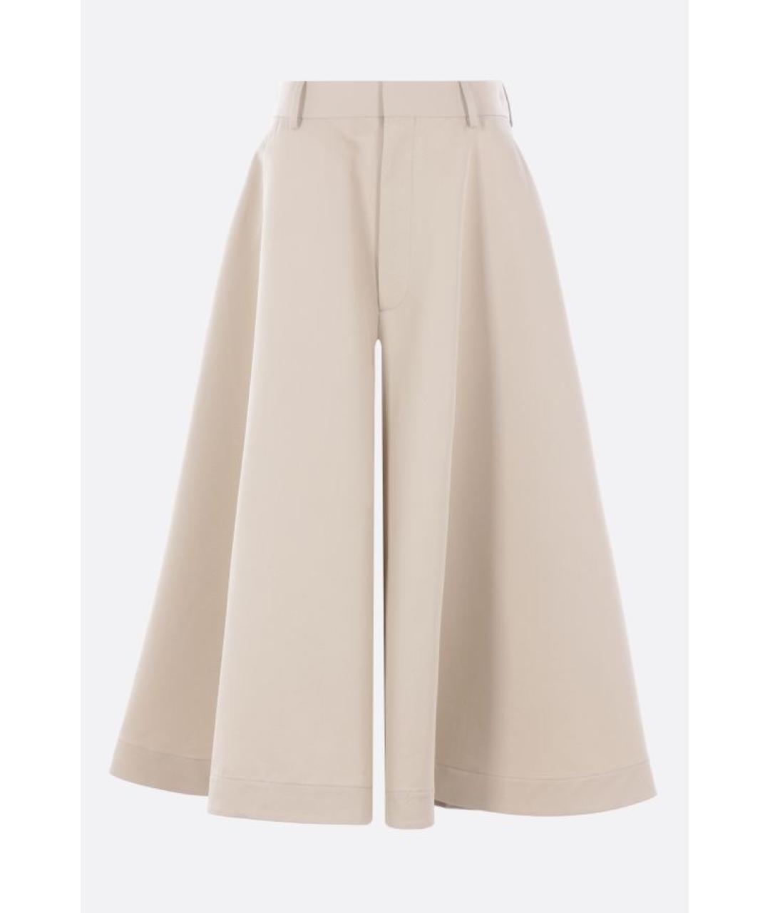 BOTTEGA VENETA Серые хлопковые кюлоты, фото 6