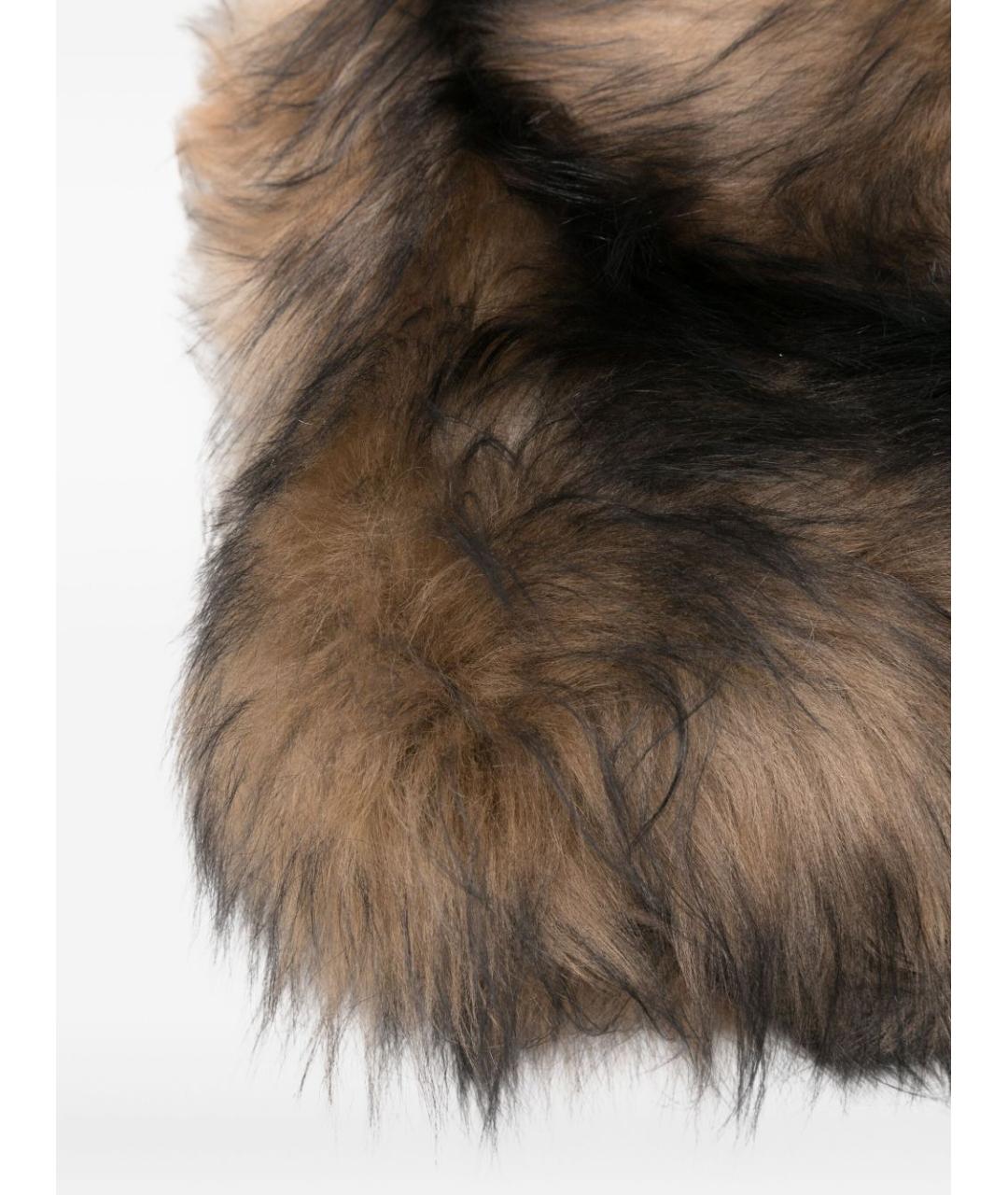 DOLCE&GABBANA Коричневая шапка, фото 2