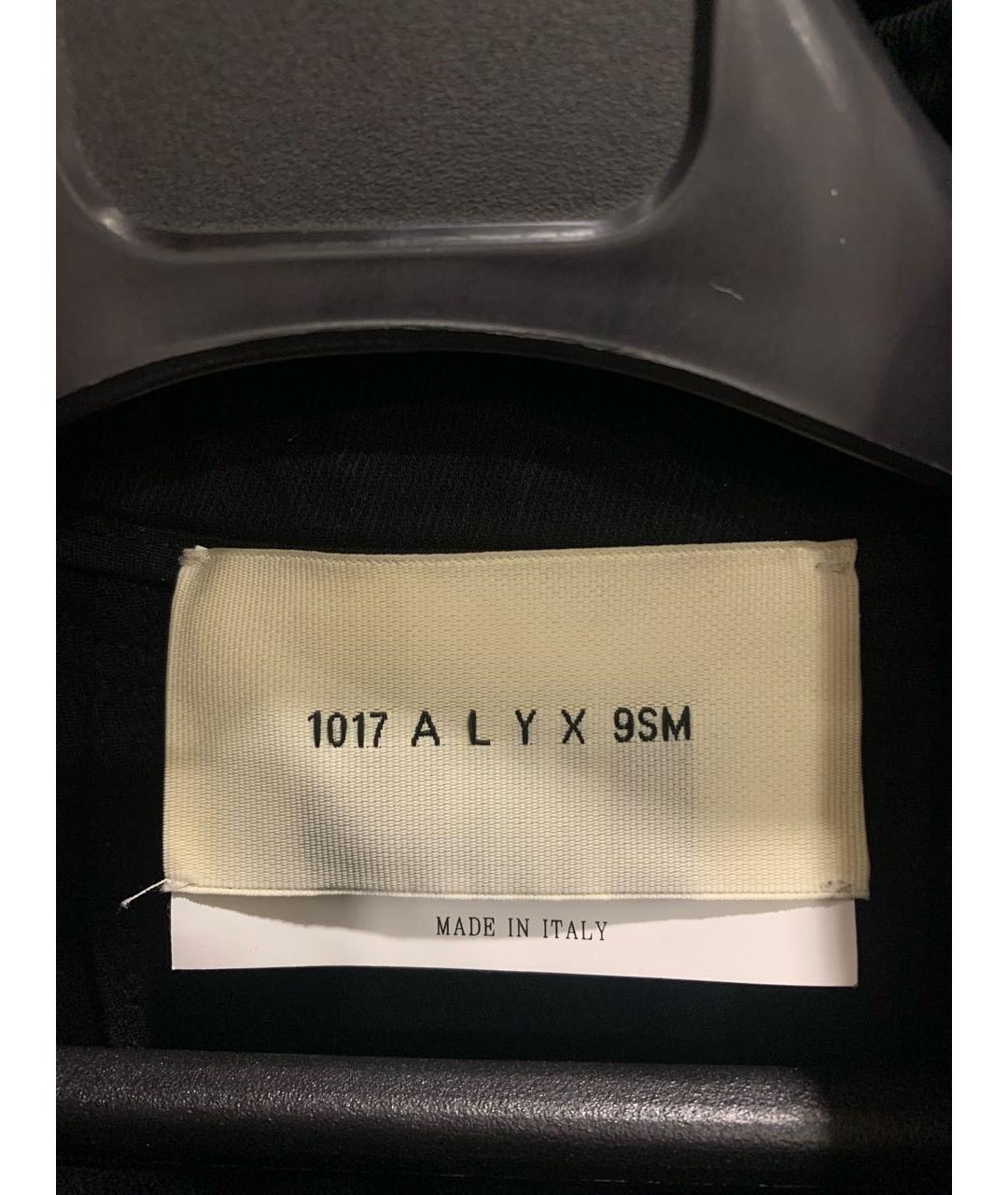 1017 ALYX 9SM Черная хлопковая куртка, фото 3