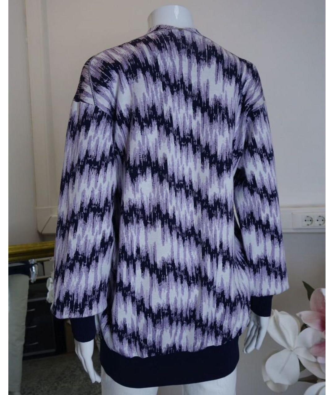 MAX MARA Фиолетовый вискозный джемпер / свитер, фото 7