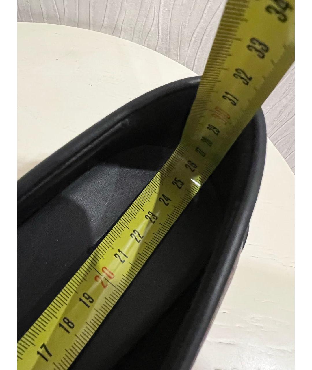 HERMES Черные кожаные лоферы, фото 8