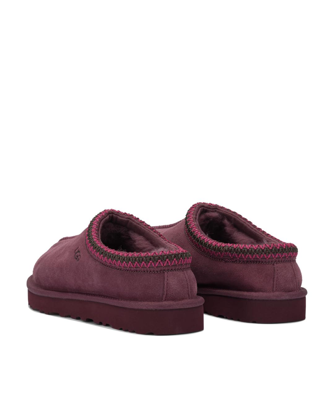 UGG AUSTRALIA Бордовые замшевые мюли, фото 4