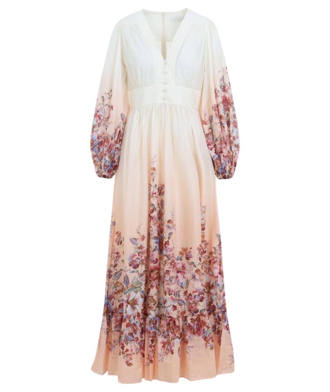 ZIMMERMANN Мульти хлопковое повседневное платье, фото 1