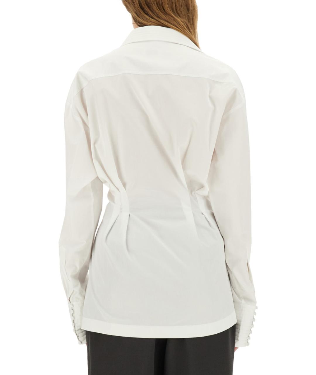 DRIES VAN NOTEN Белая хлопковая рубашка, фото 4